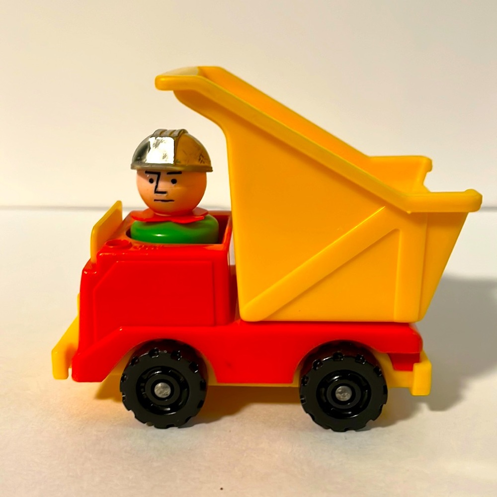 Vintage Fisher-Price Dump Truck Set #342